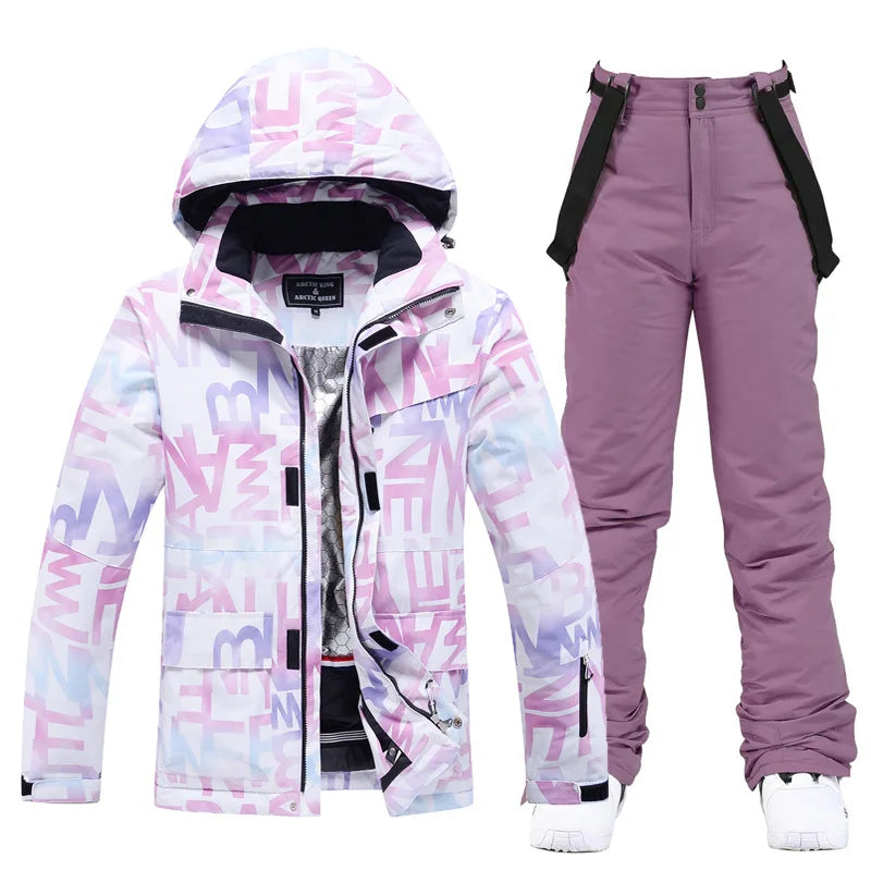 Christina | Winter ski suit with hood