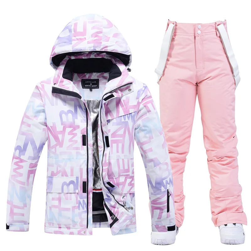 Christina | Winter ski suit with hood