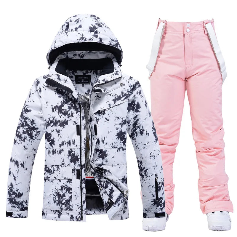 Christina | Winter ski suit with hood