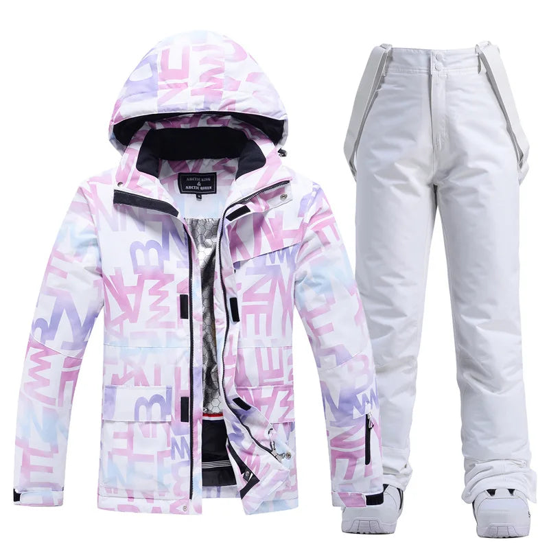 Christina | Winter ski suit with hood