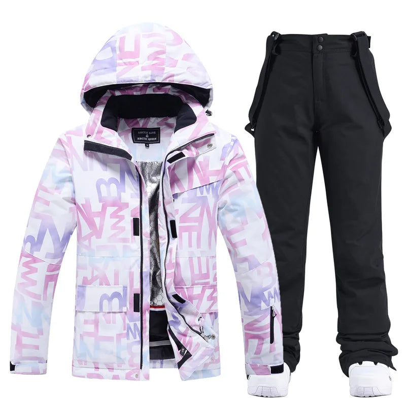 Christina | Winter ski suit with hood