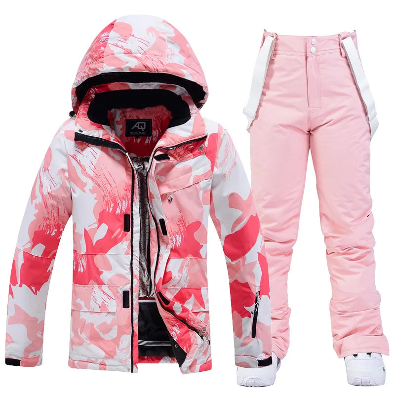 Christina | Winter ski suit with hood