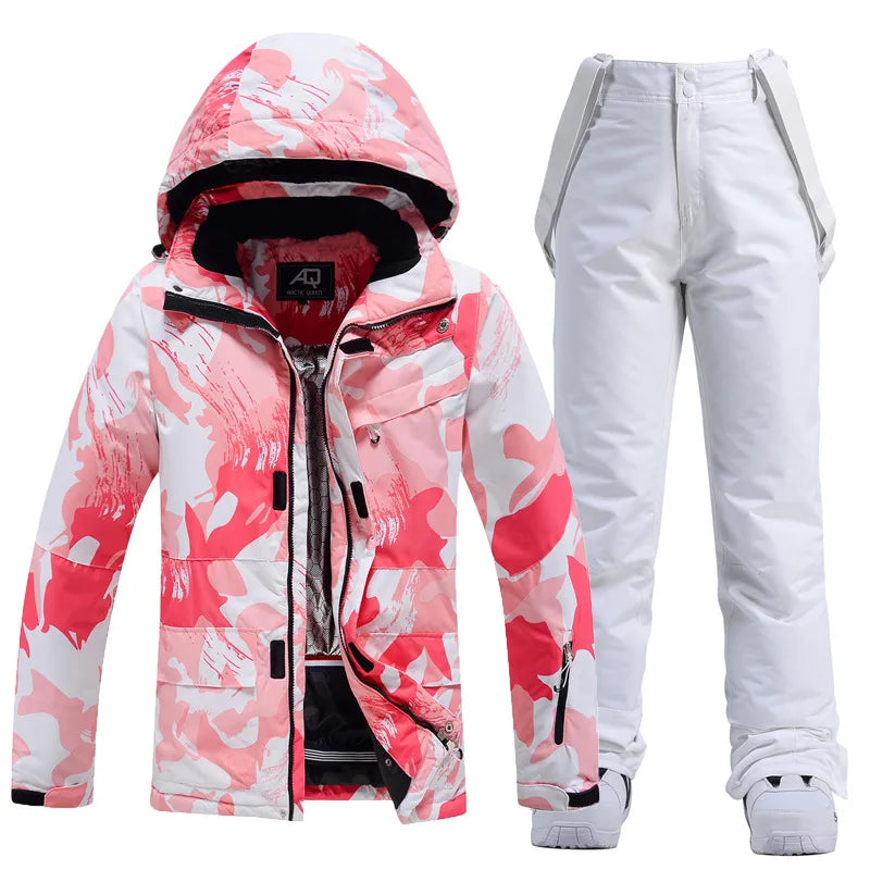 Christina | Winter ski suit with hood