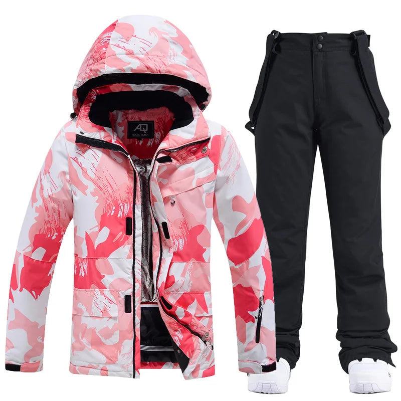 Christina | Winter ski suit with hood