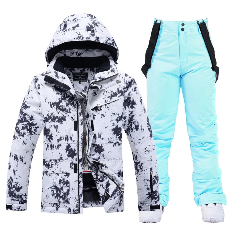Christina | Winter ski suit with hood