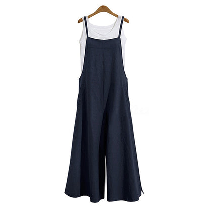 Relaxed Fit Women's Tank Jumpsuit