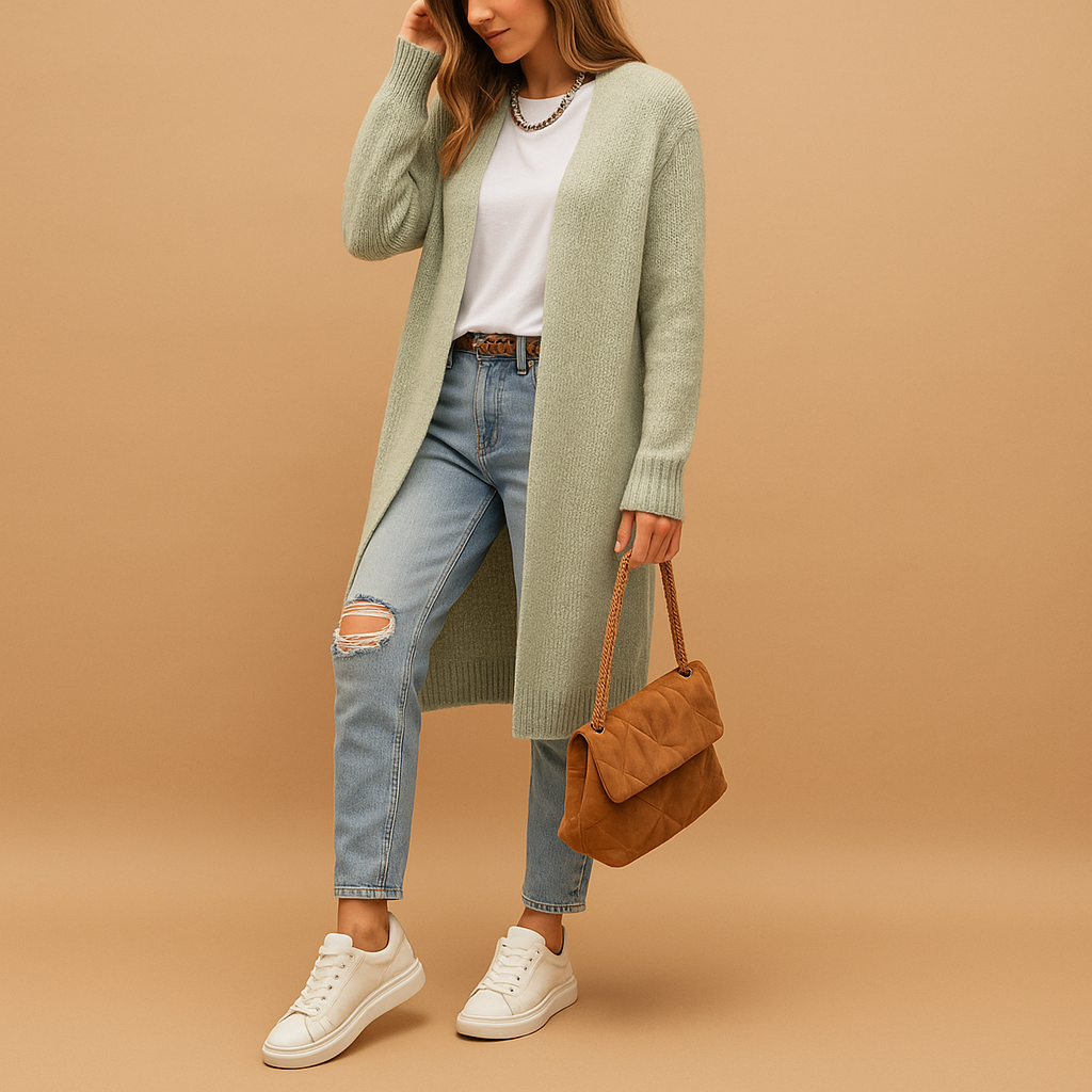 Warm Women's Cable Knit Sweater
