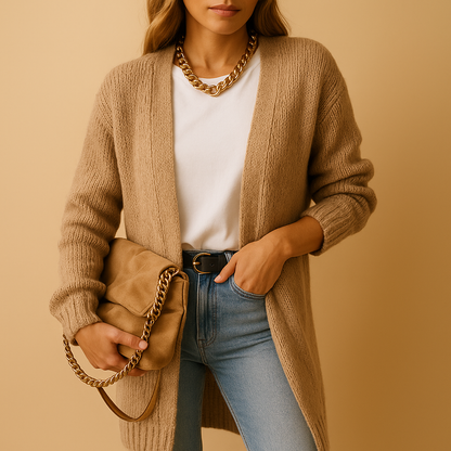 Warm Women's Cable Knit Sweater