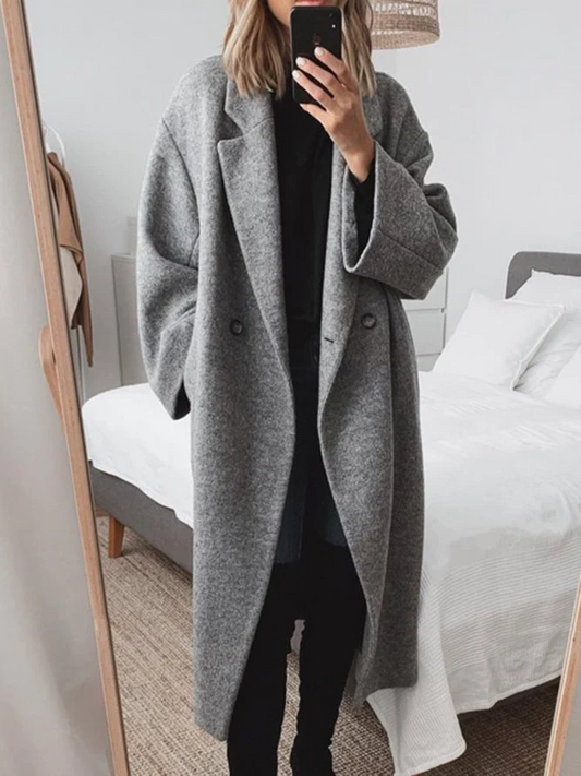 Warm Ladies Long Parka Coat | Stylish Outerwear - Luxivelle