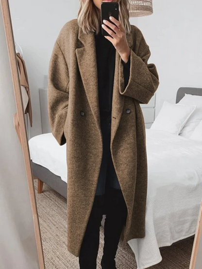 Warm Ladies Long Parka Coat | Stylish Outerwear