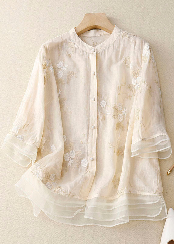 Eloise | Women's Blouse with Elegant Embroidery-1