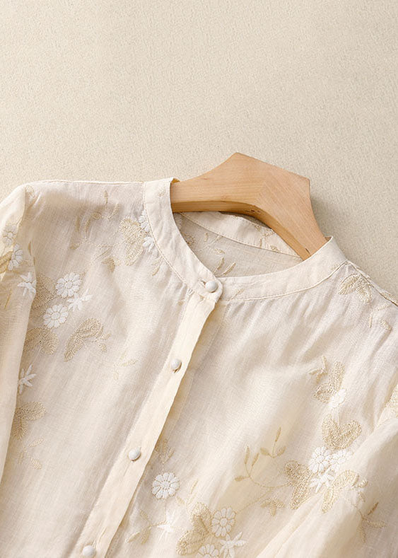 Eloise | Women's Blouse with Elegant Embroidery-2