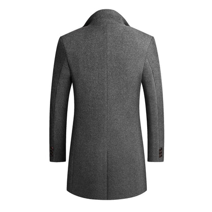 Coat- Warm Blend Wind Resistant Outer And Insulating Lining 4