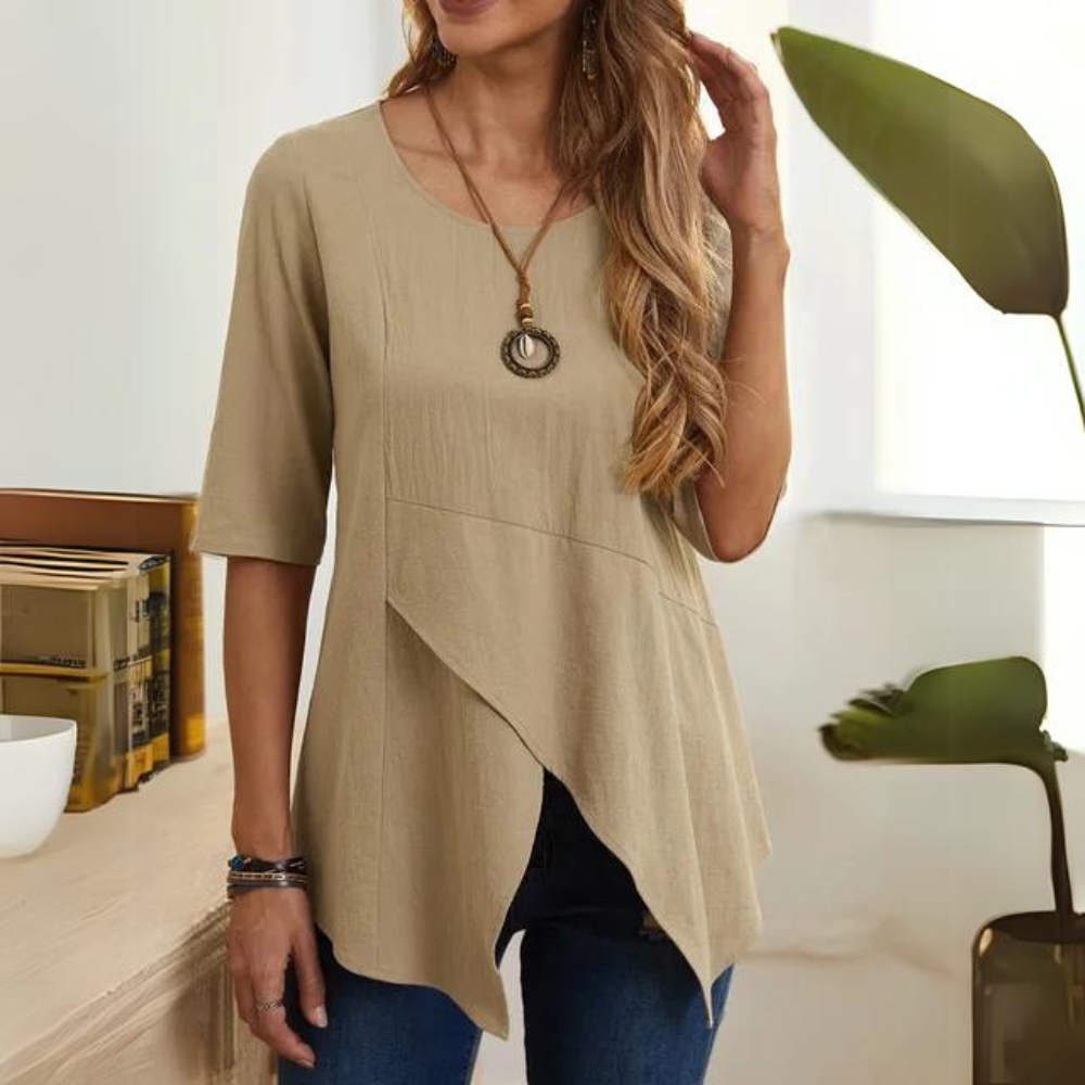 Classic Ladies Simple Retro Top