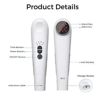 Handheld Cold Laser Pain Relief Device