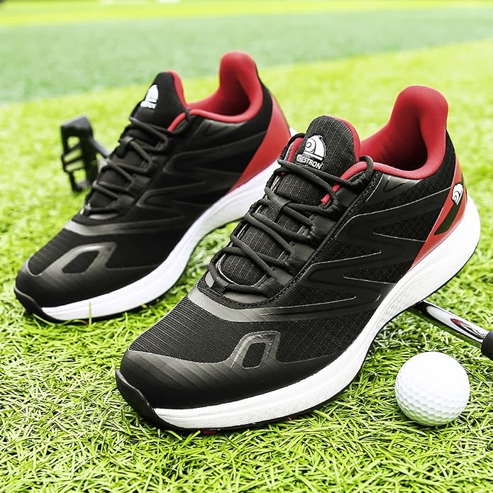 Ultra Comfortable Golf Shoes - Men's Air Breathable Golfer Shoes