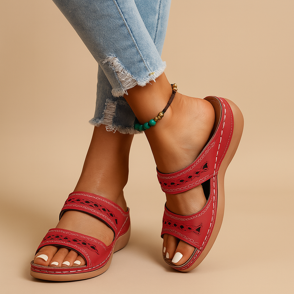Women's Supportive Comfort Sandals Ruby - Luxivelle