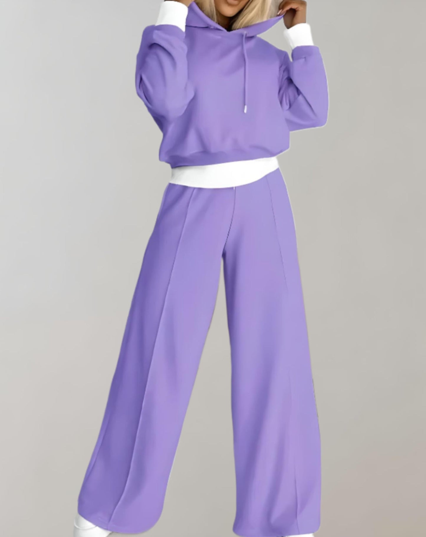 Women's Comfortable 2 Piece Jogger Suit Set