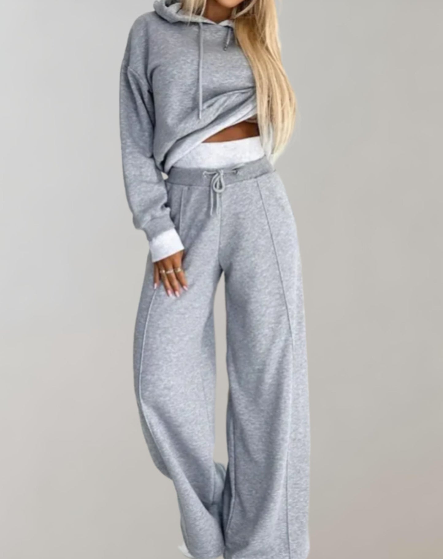 Women's Comfortable 2 Piece Jogger Suit Set