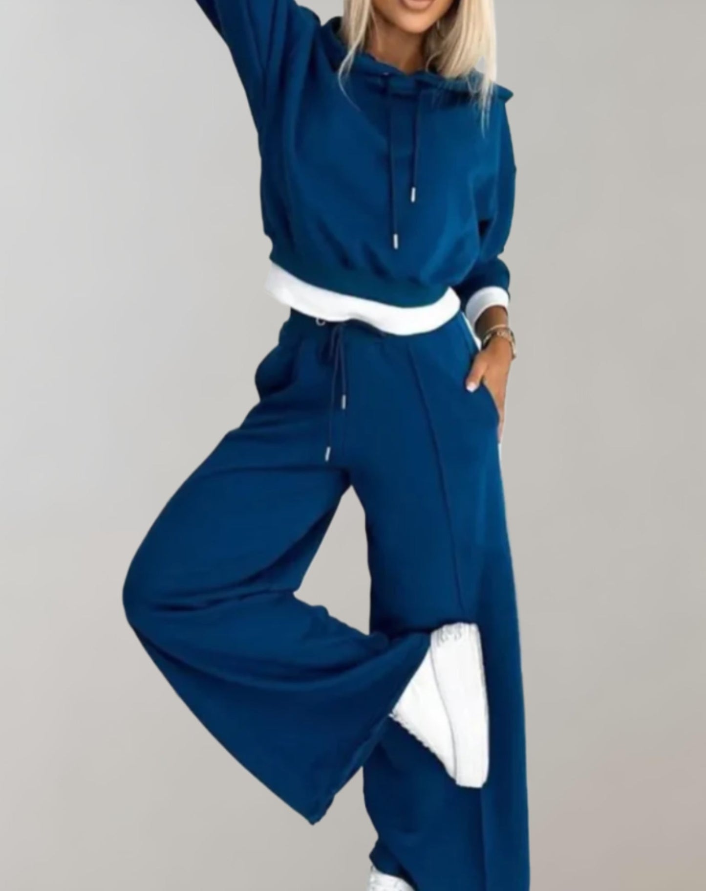 Women's Comfortable 2 Piece Jogger Suit Set