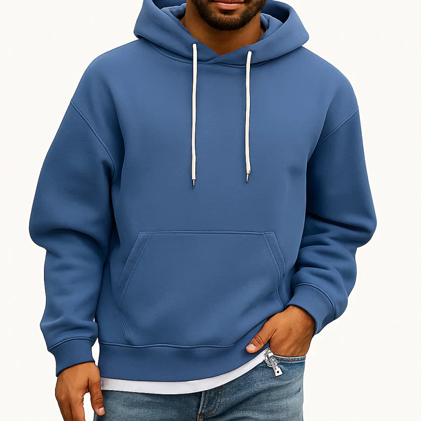 Comfortable Mens Loose Fit Winter Sweatshirt