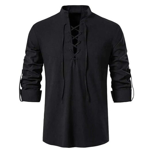 Casual Breathable Mens Shirt | Loose Fit - Luxivelle