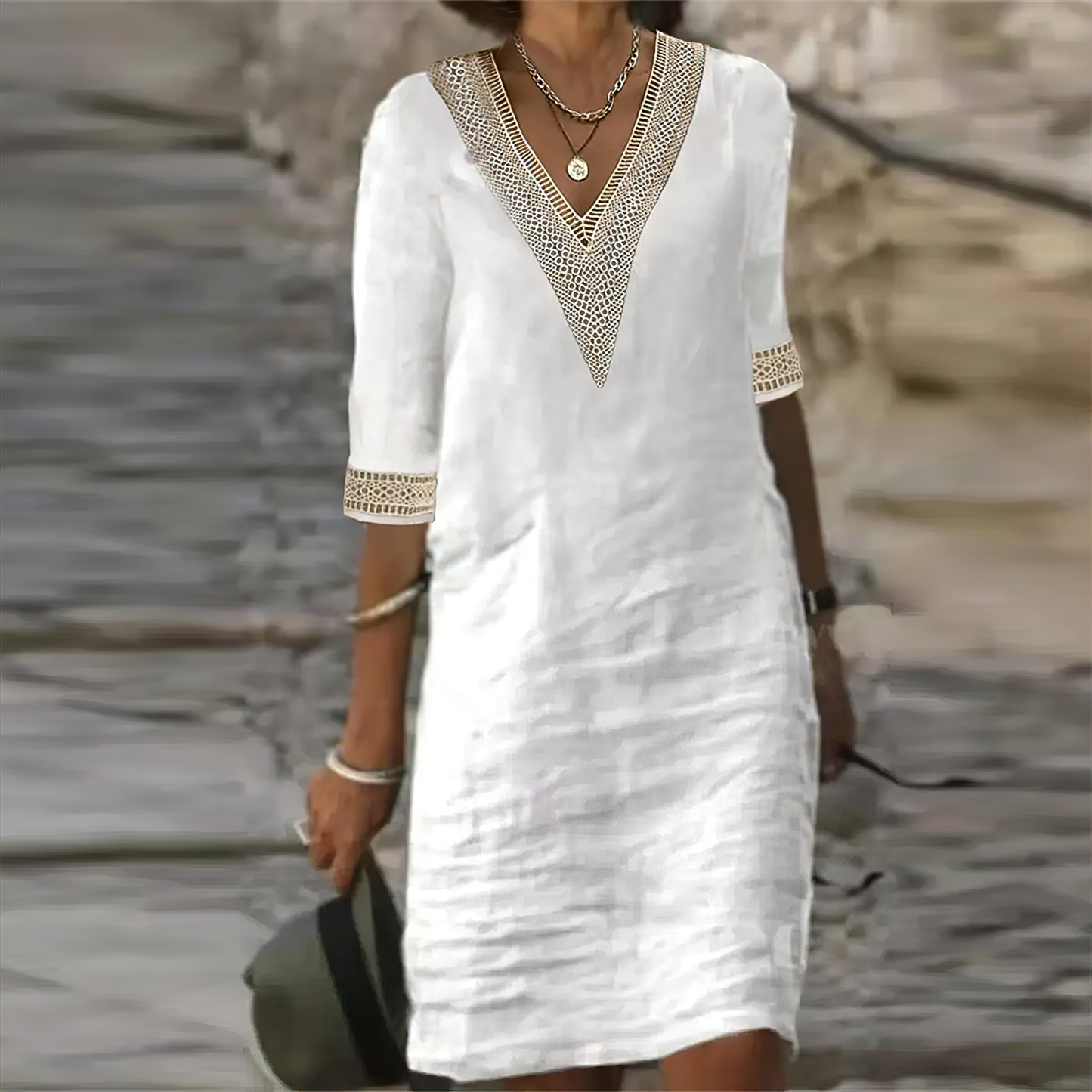 Lightweight Casual Summer Dress | Loose Fit - Luxivelle