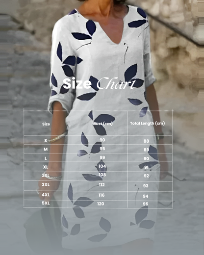 Casual Floral Sundress for Ladies Summer Wear