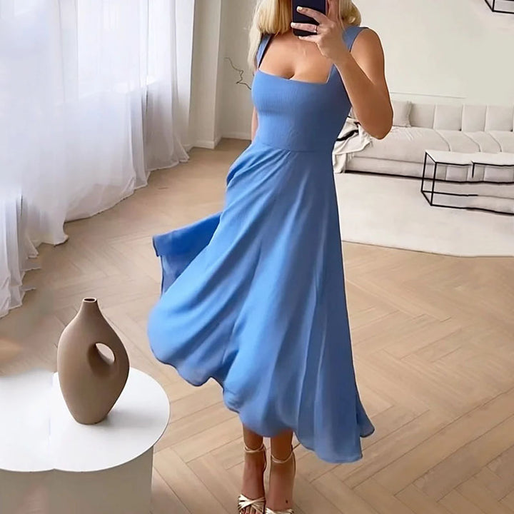 Matilda | Elegant Sleeveless Wedding Guest Dress