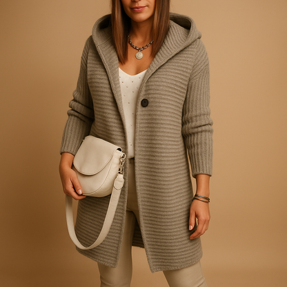 Soft Oversized Open Front Cardigan