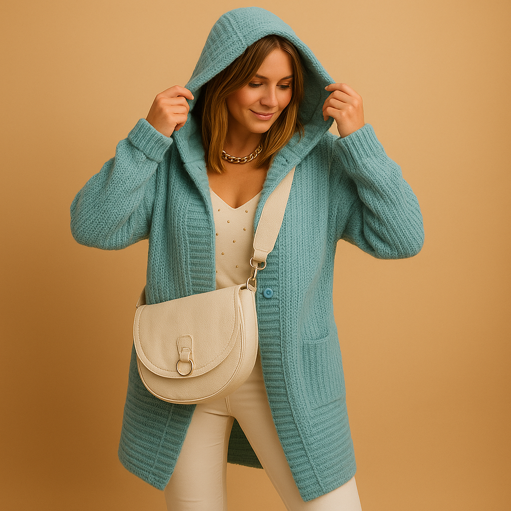 Soft Oversized Open Front Cardigan