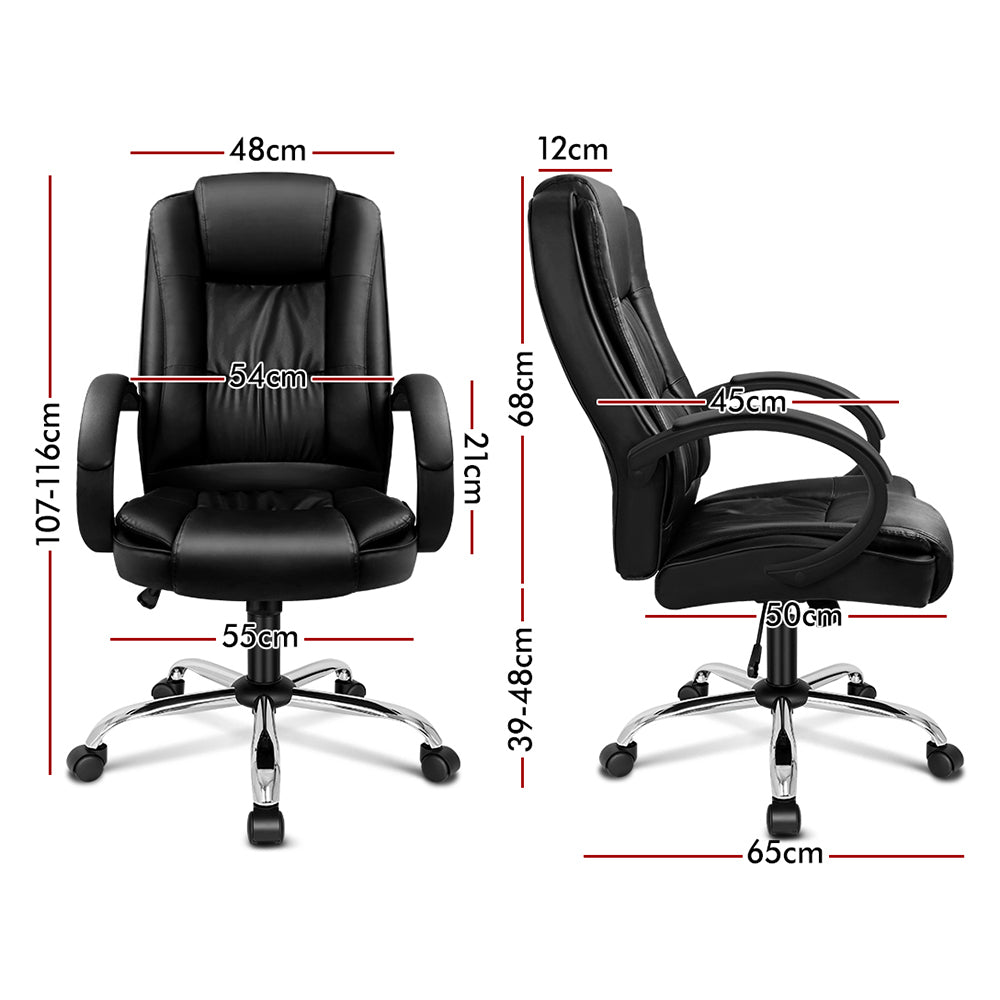 Executive Genuine Leather Desk Chair