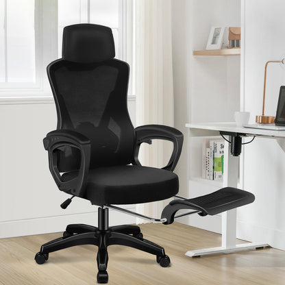 Comfortable Office Mesh Chair with Recline Function