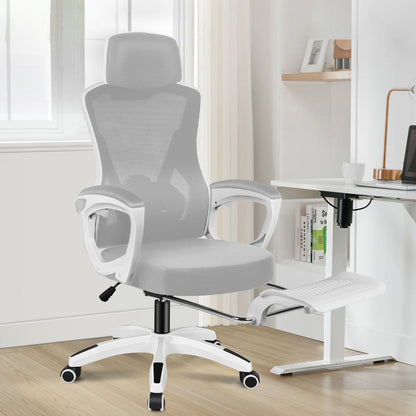 Comfortable Office Mesh Chair with Recline Function - Luxivelle