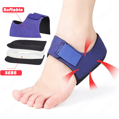 Soft Heel Grips with Airy Pads