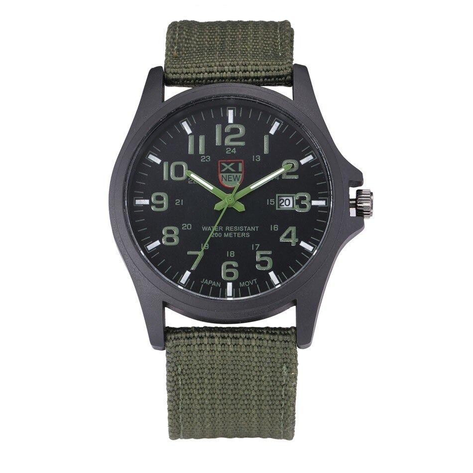 Rugged Waterproof Military Style Watch