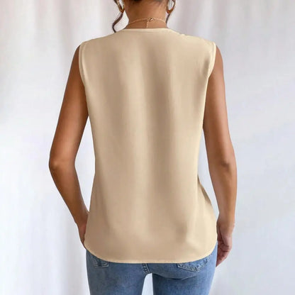 Ladies' Flowy V-Neck Tank Top