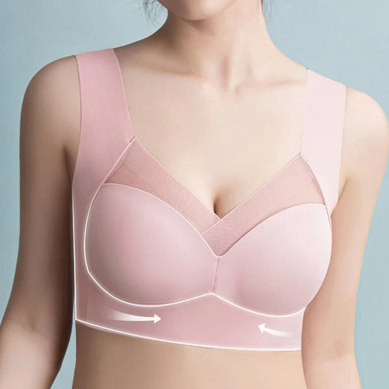 Comfortable Supportive Women's Wireless Bra