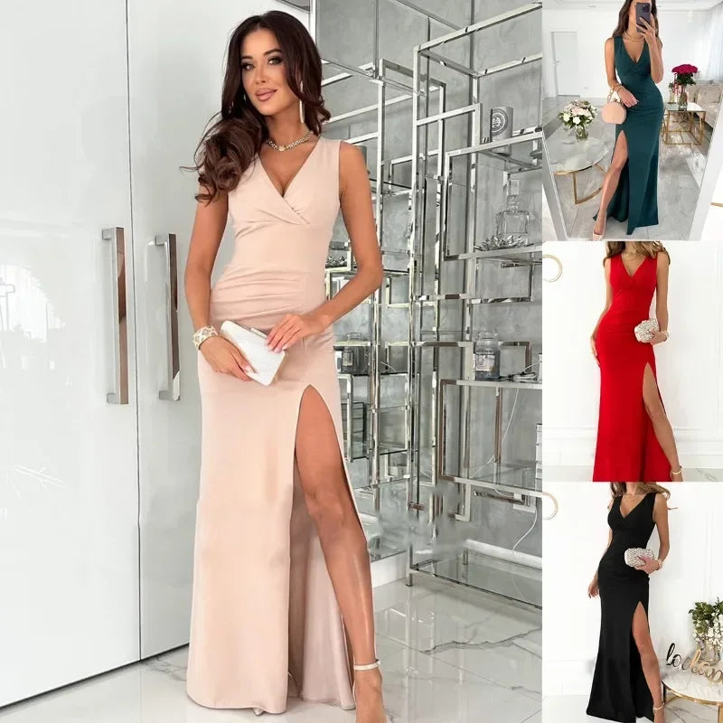 Chic Strapless Summer Dress