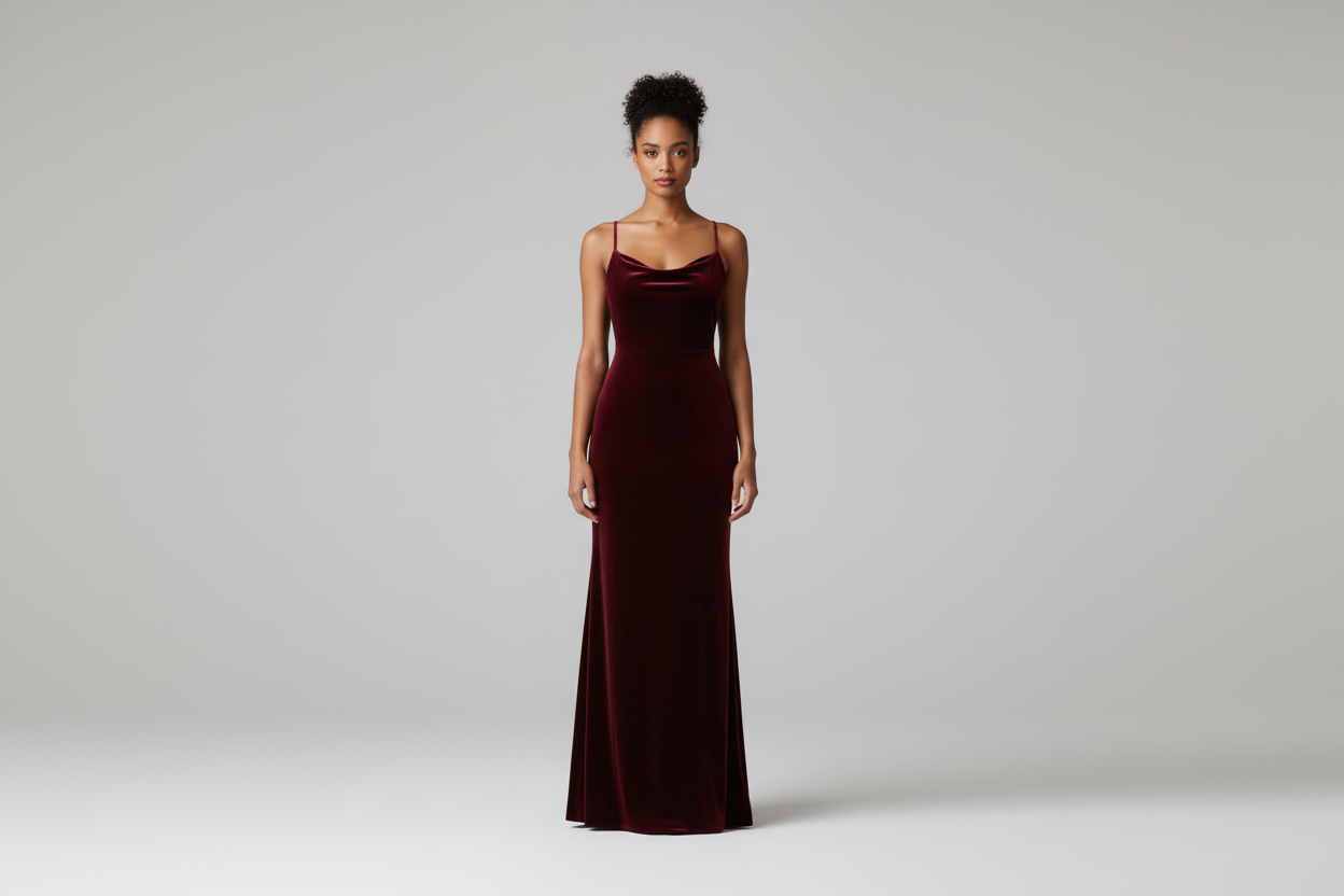 Elegant Women's Cold Shoulder Maxi Dress - Luxivelle