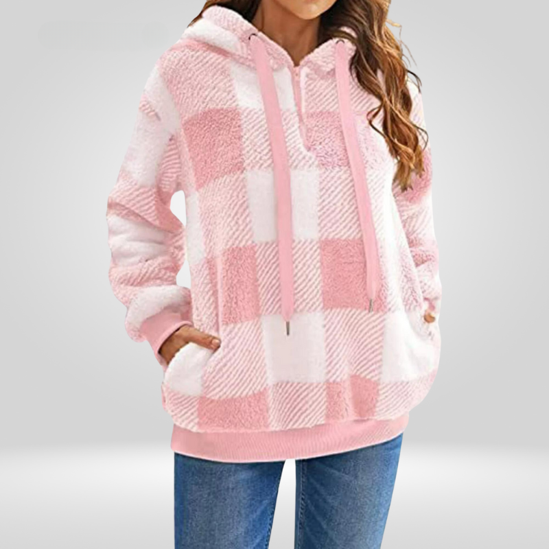 Daniela | Classic half zip hoodie