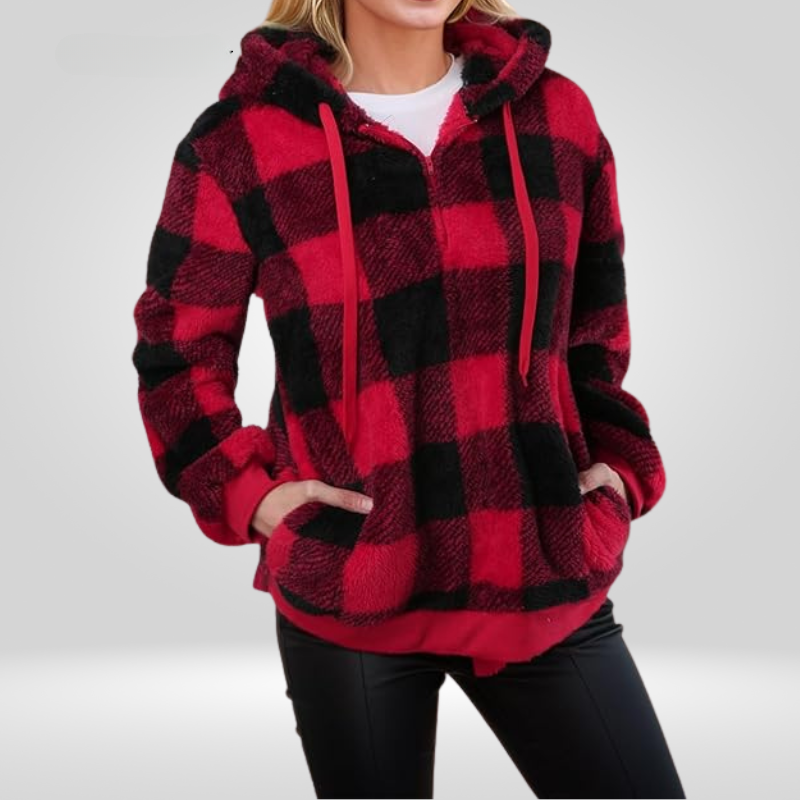 Daniela | Classic half zip hoodie