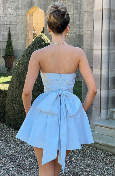 Daniela | Festive bustier mini dress