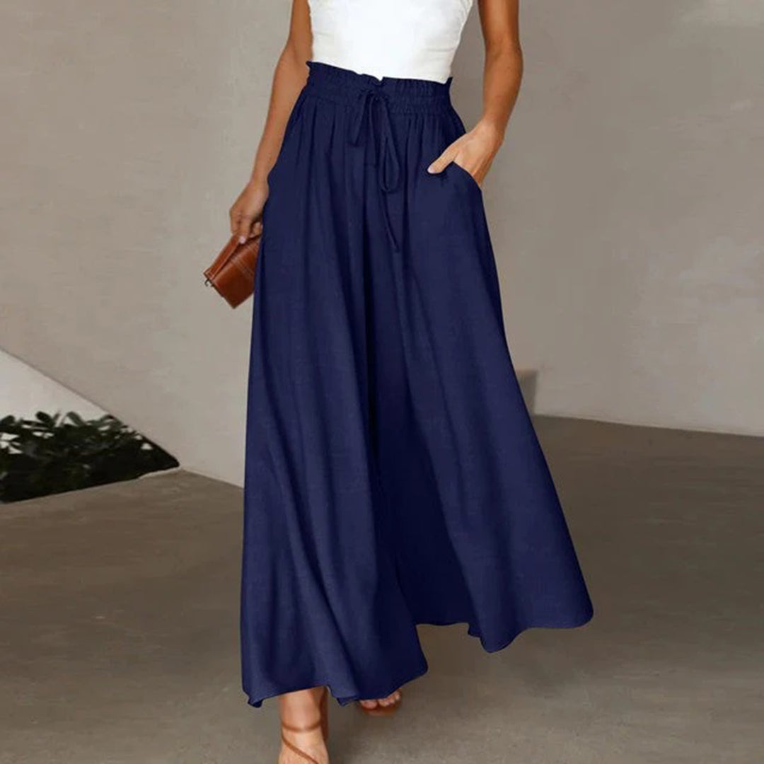 Comfortable Wide Leg Women's Pants - Luxivelle