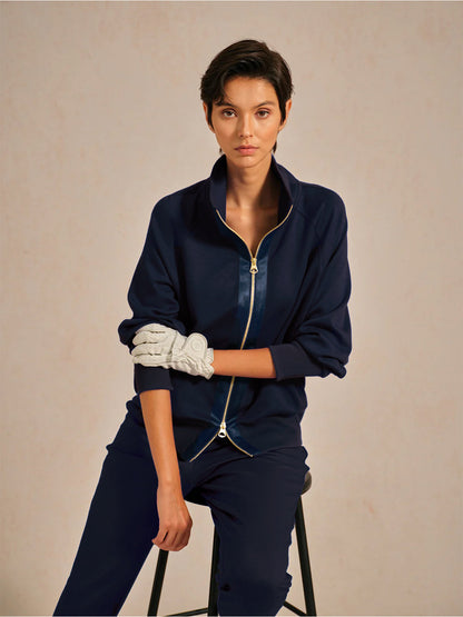 Plush Fleece Long Sleeve Zip Jacket