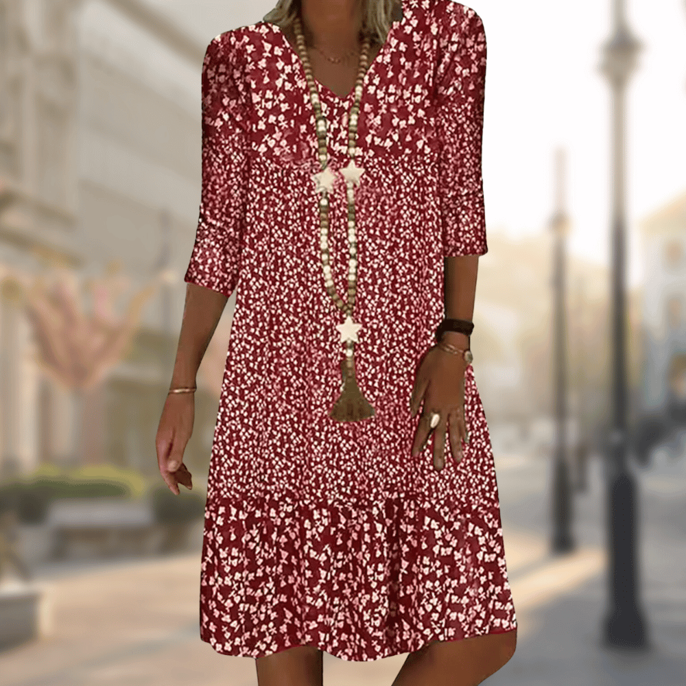 Solara Women's Dress - Elegant High-Quality Fabric, Versatile Summer Style-2