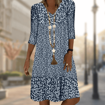Solara Women's Dress - Elegant High-Quality Fabric, Versatile Summer Style-1