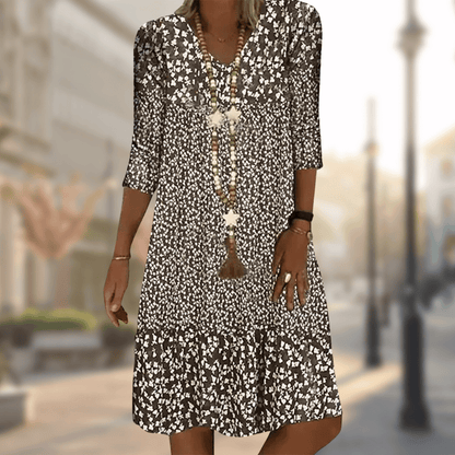 Variant image for Solara Women's Dress - Elegant High-Quality Fabric, Versatile Summer Style-13