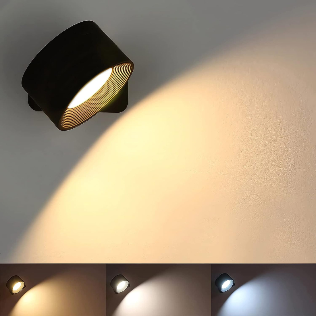Portable LED Outdoor Indoor Wall Lamp