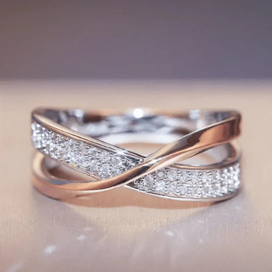 Vintage Woven Band Ring - Luxivelle